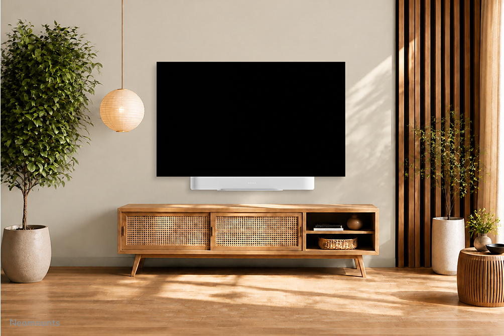 Neomounts AV35-726WH1 TV mount for Sonos Beam - easy installation - white